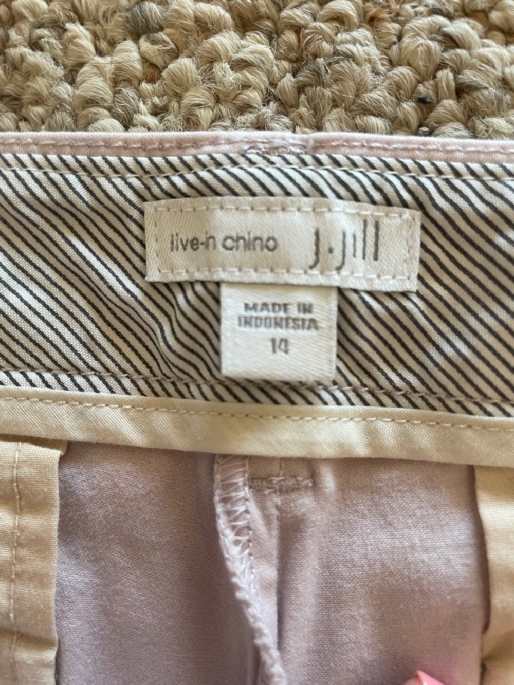 J. Jill Pale Lavender Women's Chinos - Picture 2 of 5